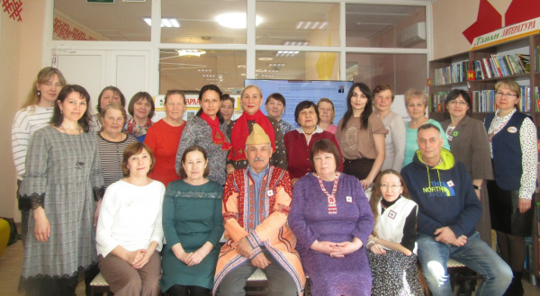 Творческая встреча с чувашскими писателями в рамках 155 – летия со дня основания Национальной библиотеки Чувашской Республики.