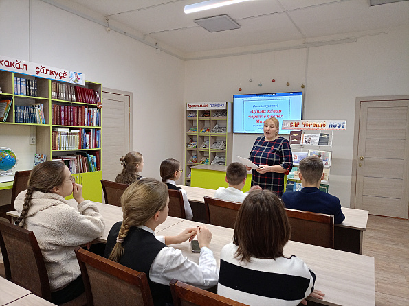 Литературный час «Сунми кăвар чĕреллĕ Çеçпĕл Мишши»