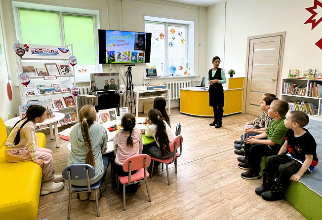 Литературный час "Читаем стихи и сказки Э.Мошковской"