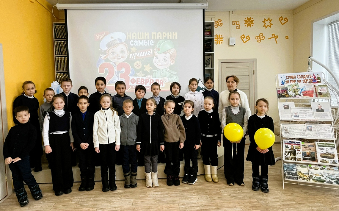 Патриотический час  «Отчизне служат настоящие мужчины».